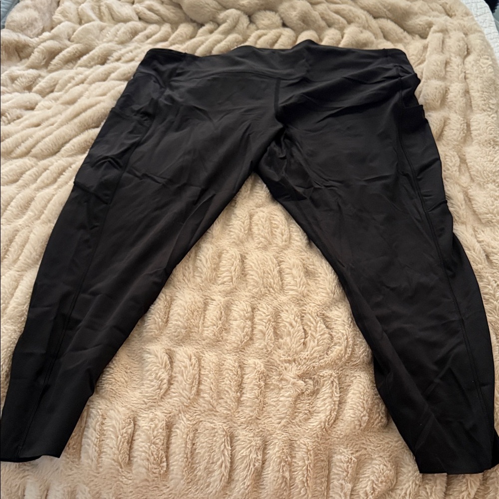 lululemon athletica Jet Black Leggings